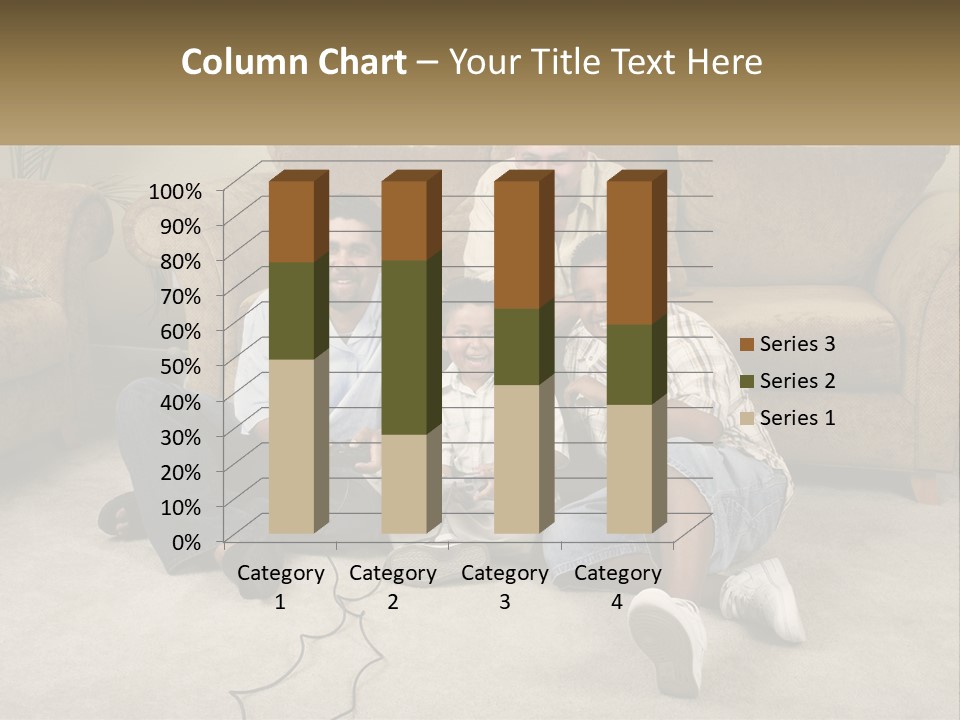 Electric Part Heat PowerPoint Template