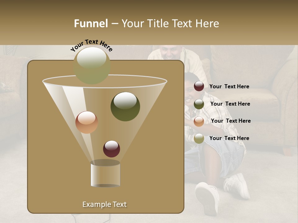 Electric Part Heat PowerPoint Template