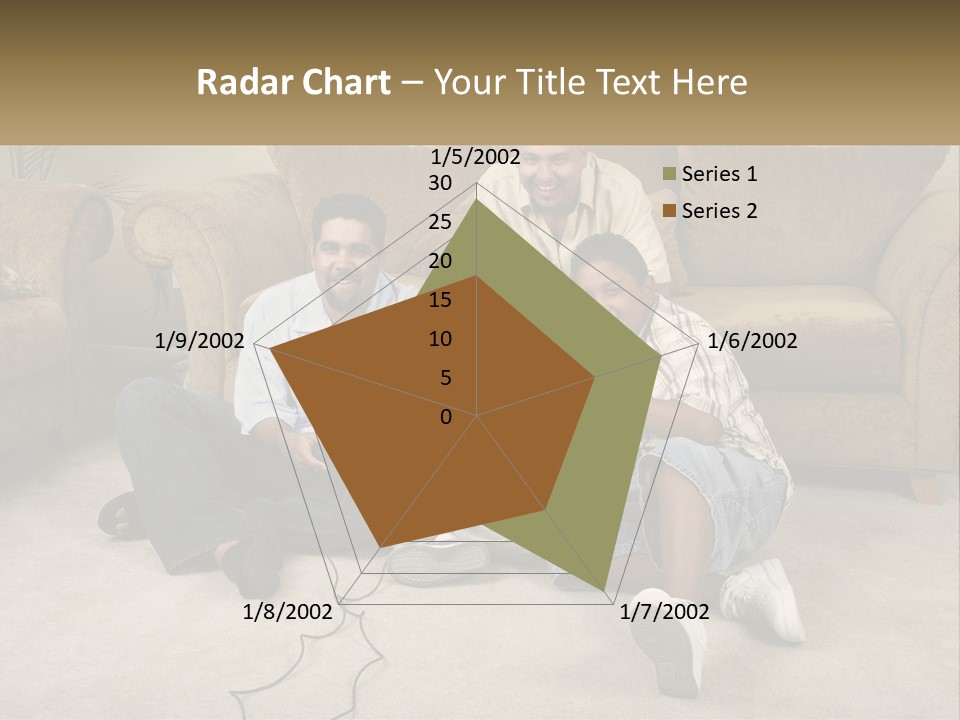 Electric Part Heat PowerPoint Template