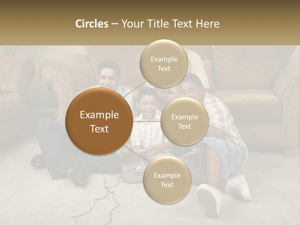 Electric Part Heat PowerPoint Template