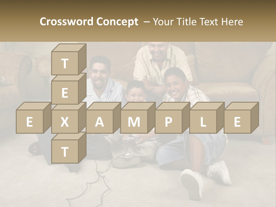 Electric Part Heat PowerPoint Template