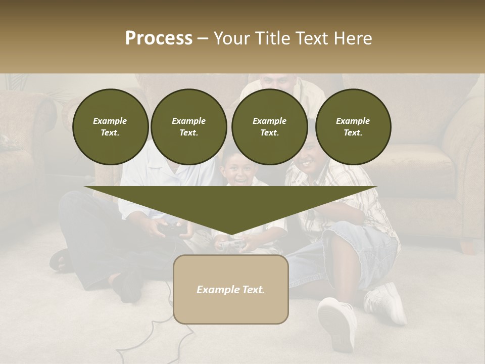 Electric Part Heat PowerPoint Template