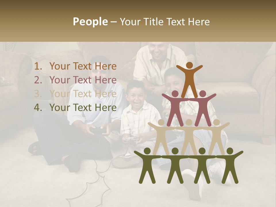 Electric Part Heat PowerPoint Template