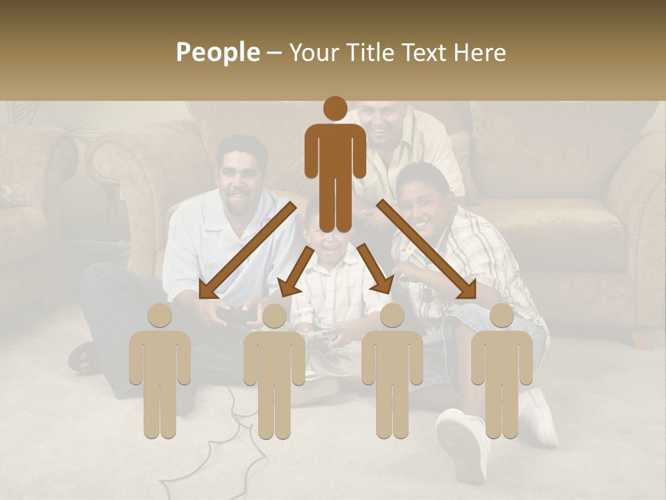 Electric Part Heat PowerPoint Template