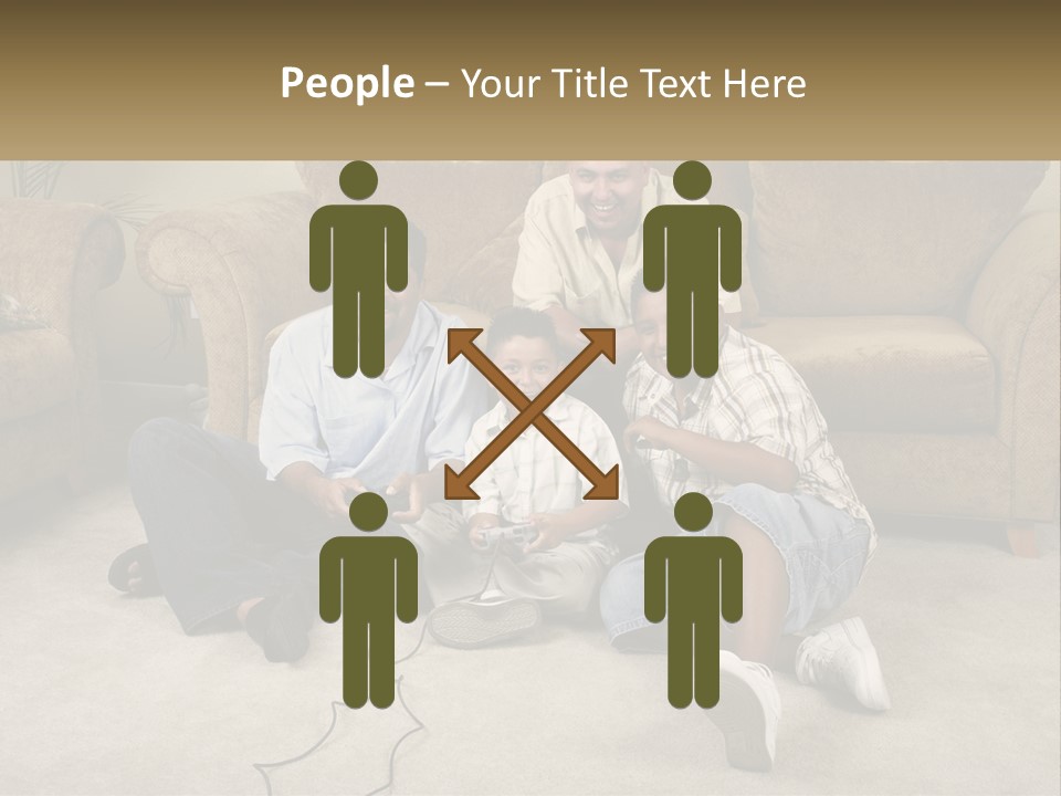 Electric Part Heat PowerPoint Template