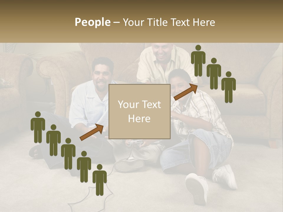 Electric Part Heat PowerPoint Template