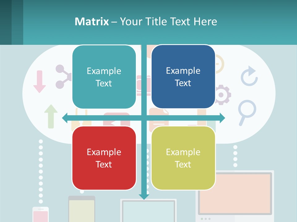 Conditioner Cool Heat PowerPoint Template