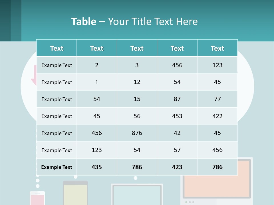 Conditioner Cool Heat PowerPoint Template
