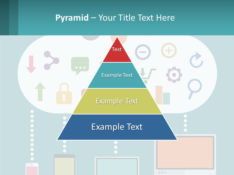 Conditioner Cool Heat PowerPoint Template