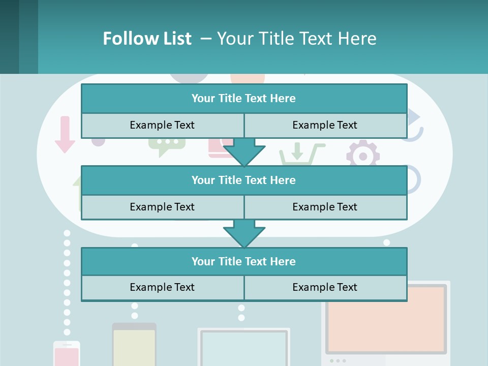 Conditioner Cool Heat PowerPoint Template