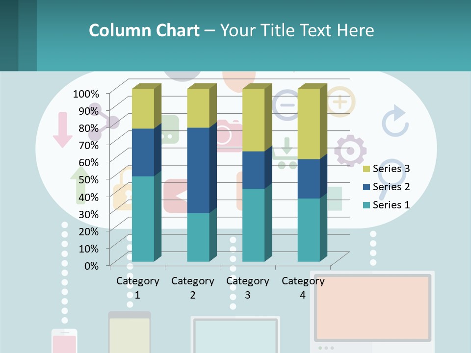Conditioner Cool Heat PowerPoint Template