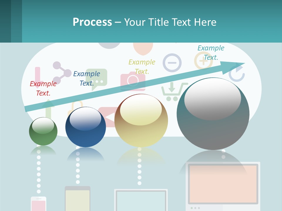 Conditioner Cool Heat PowerPoint Template