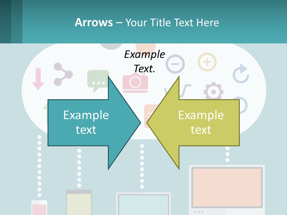 Conditioner Cool Heat PowerPoint Template