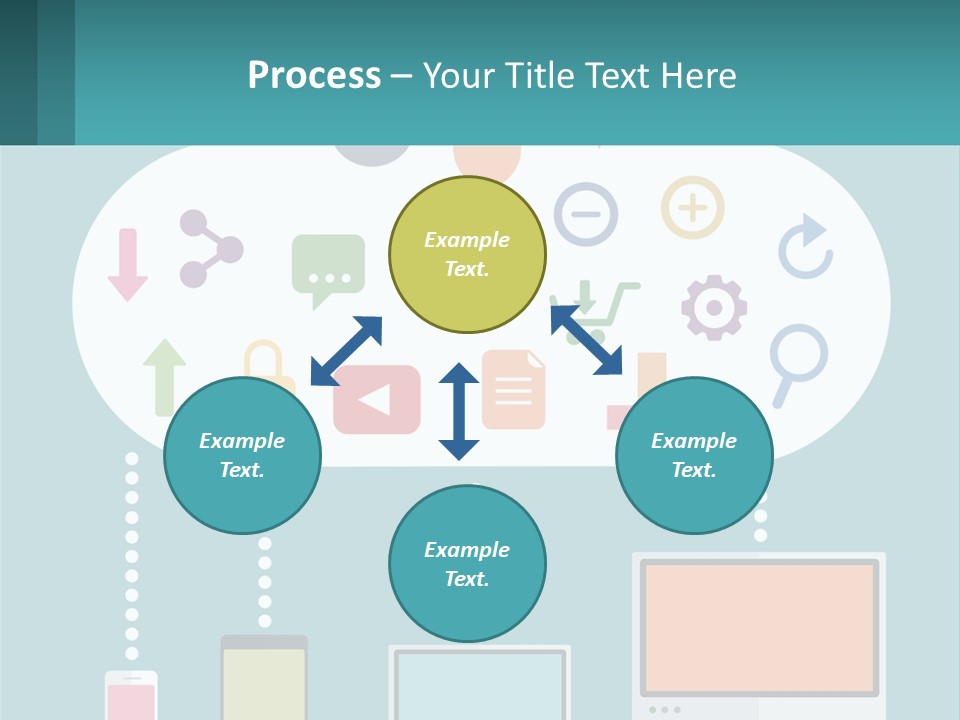 Conditioner Cool Heat PowerPoint Template
