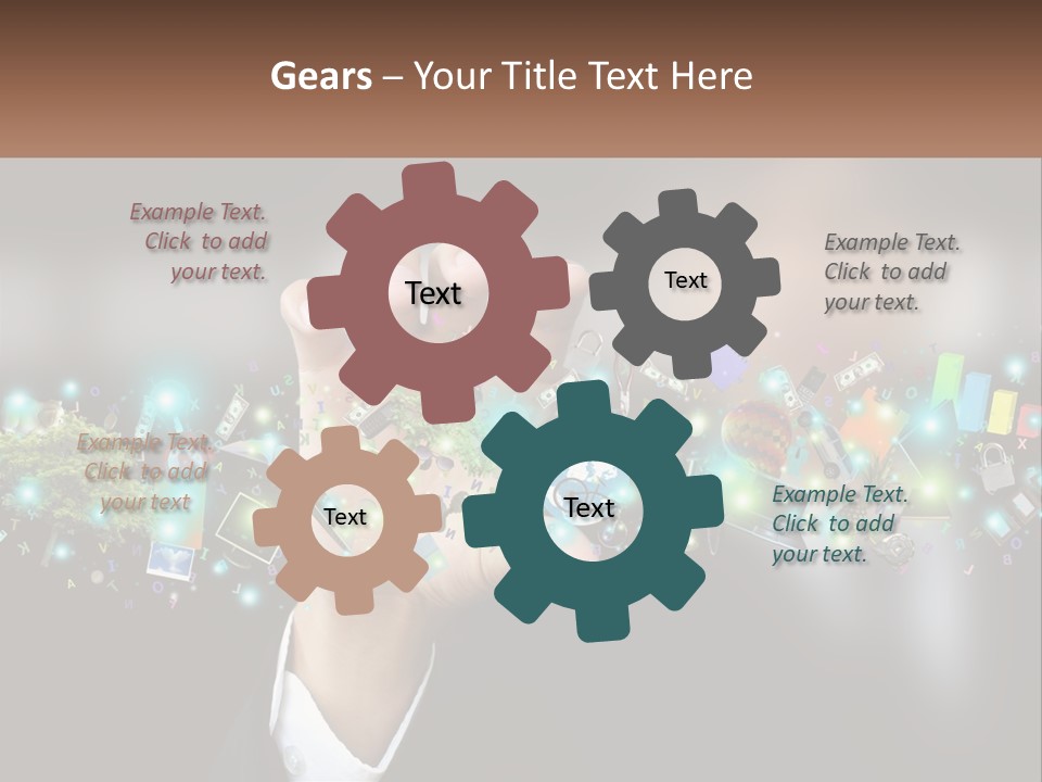 Heat Remote Industry PowerPoint Template