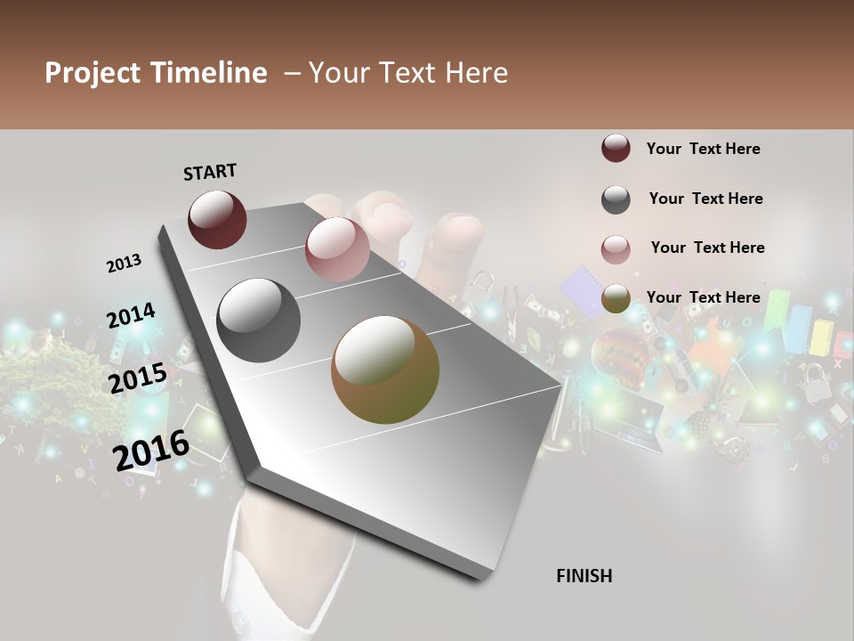 Heat Remote Industry PowerPoint Template