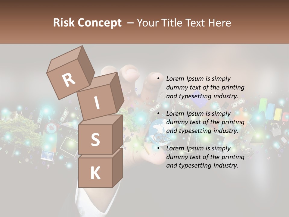 Heat Remote Industry PowerPoint Template