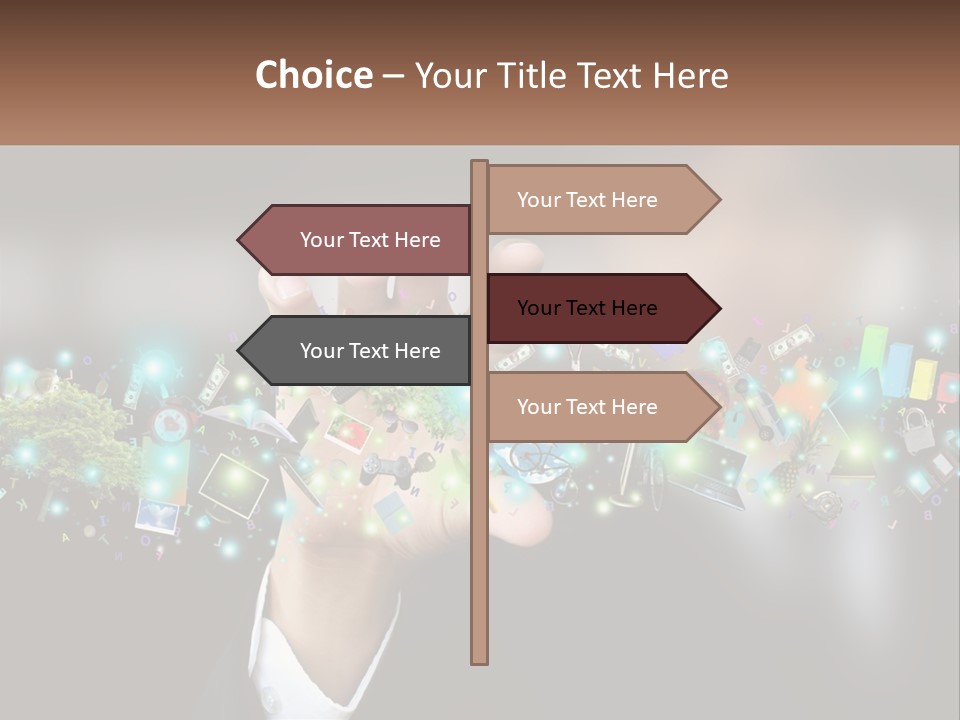 Heat Remote Industry PowerPoint Template