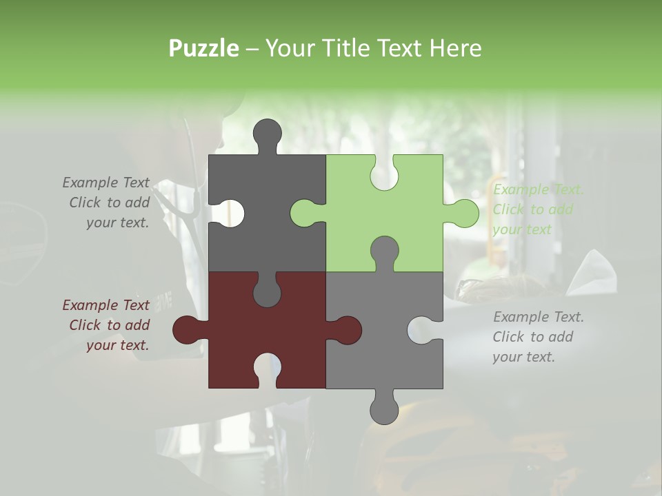 Condition Unit Electricity PowerPoint Template