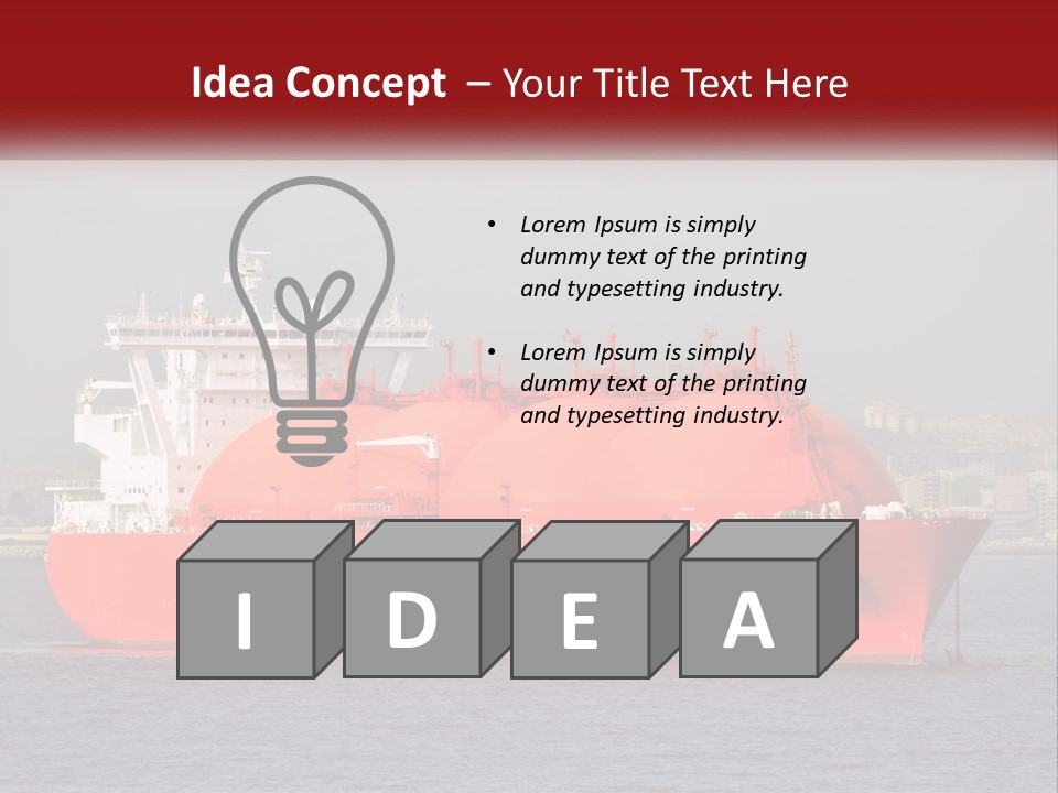 Electricity Heat Climate PowerPoint Template