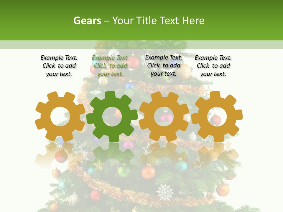 System White Temperature PowerPoint Template