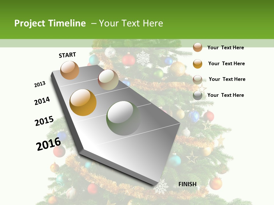 System White Temperature PowerPoint Template