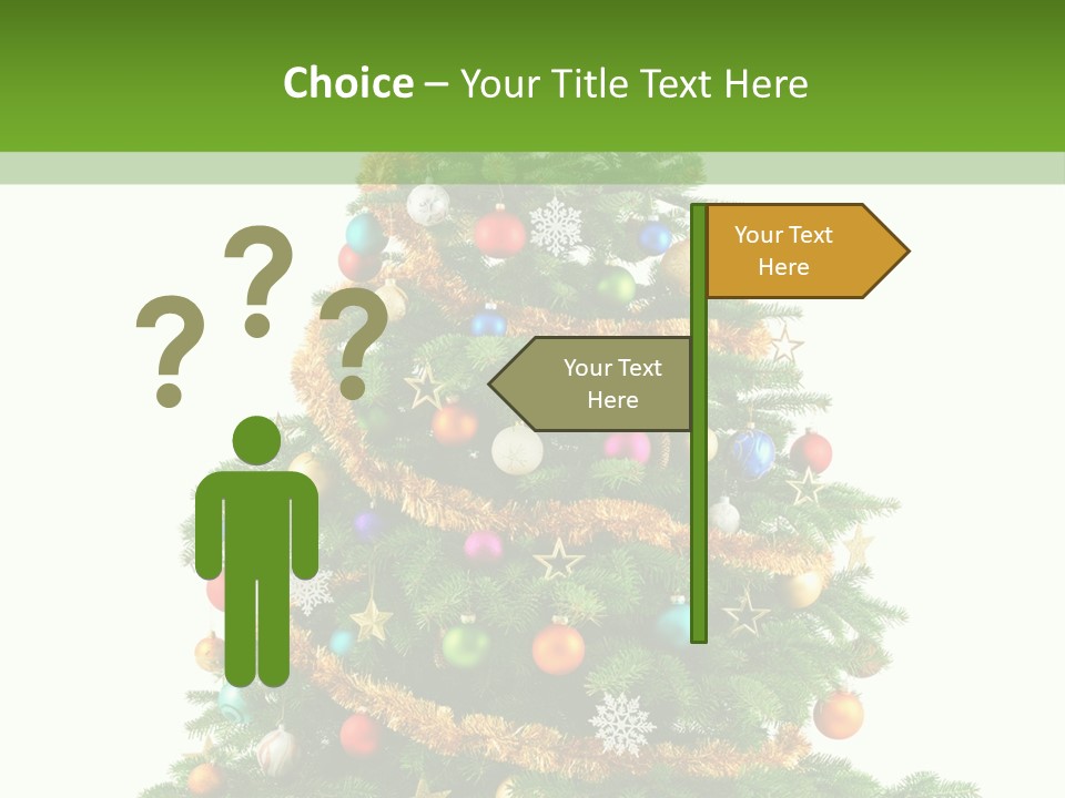 System White Temperature PowerPoint Template