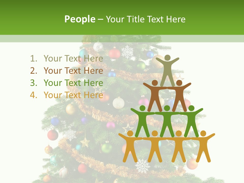 System White Temperature PowerPoint Template