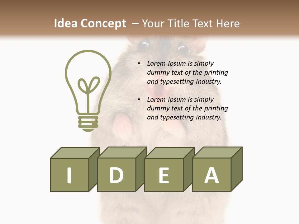 Conditioner Energy Power PowerPoint Template