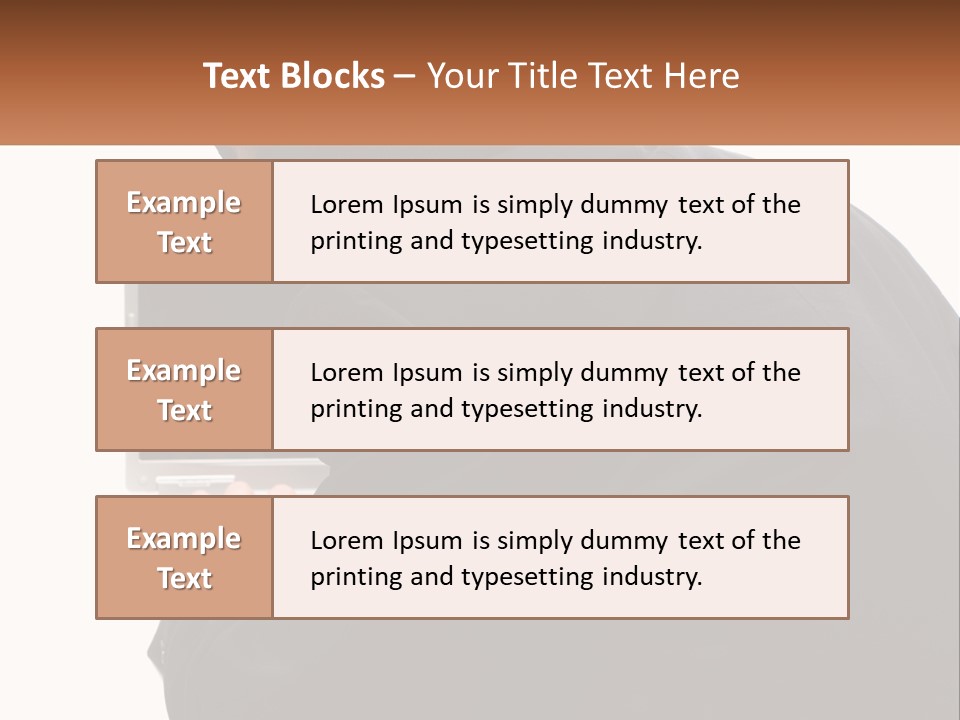 Electric Power Equipment PowerPoint Template