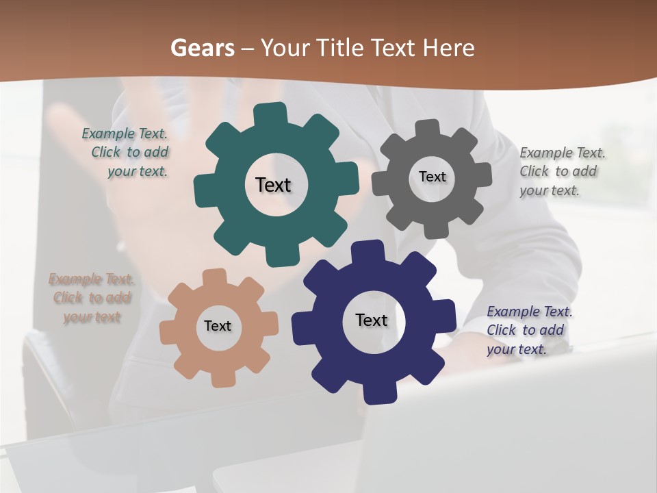 System Cool Equipment PowerPoint Template