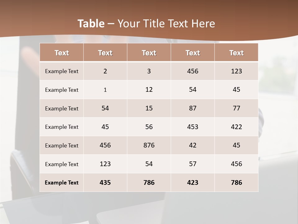 System Cool Equipment PowerPoint Template