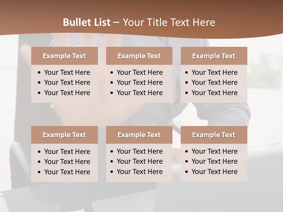 System Cool Equipment PowerPoint Template
