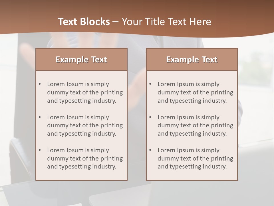 System Cool Equipment PowerPoint Template