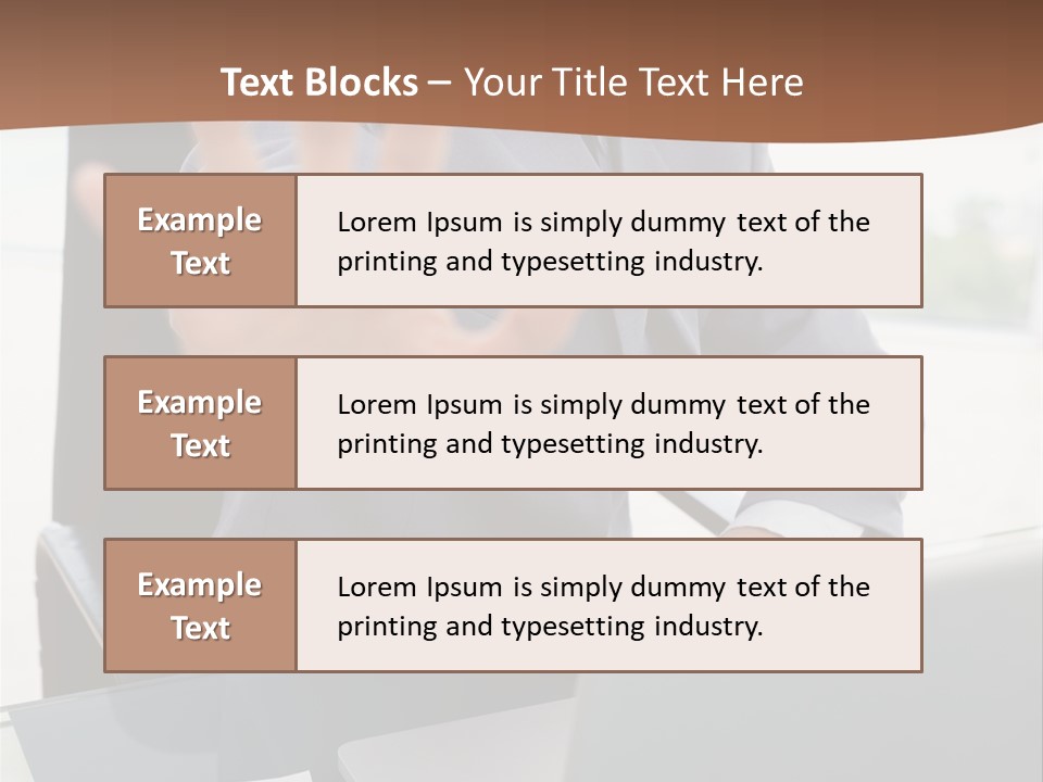 System Cool Equipment PowerPoint Template