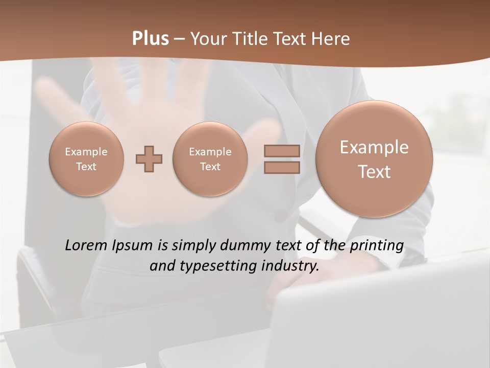 System Cool Equipment PowerPoint Template