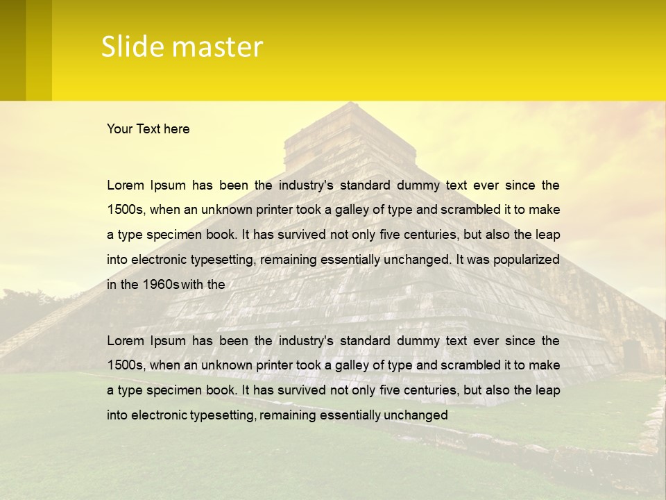 Supply Energy Condition PowerPoint Template