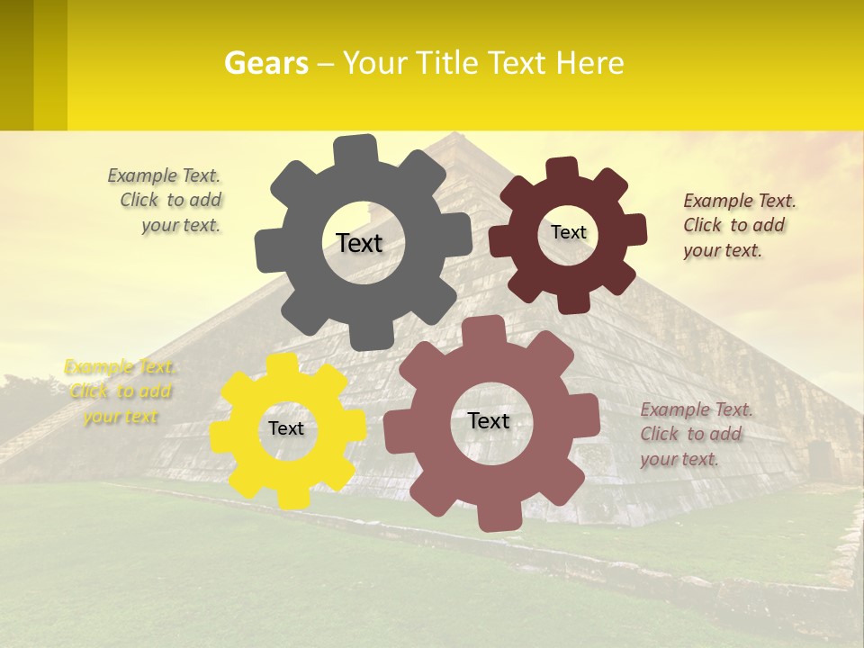 Supply Energy Condition PowerPoint Template