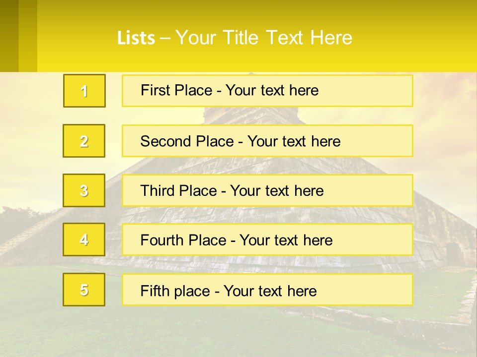 Supply Energy Condition PowerPoint Template