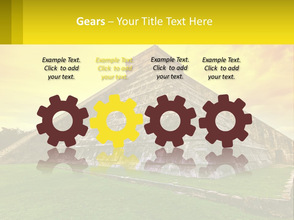 Supply Energy Condition PowerPoint Template