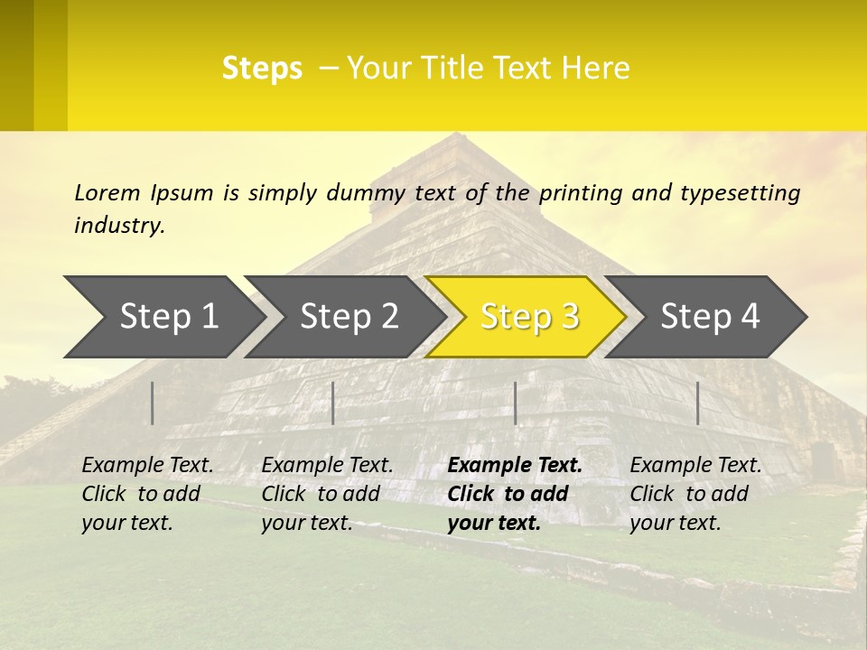 Supply Energy Condition PowerPoint Template