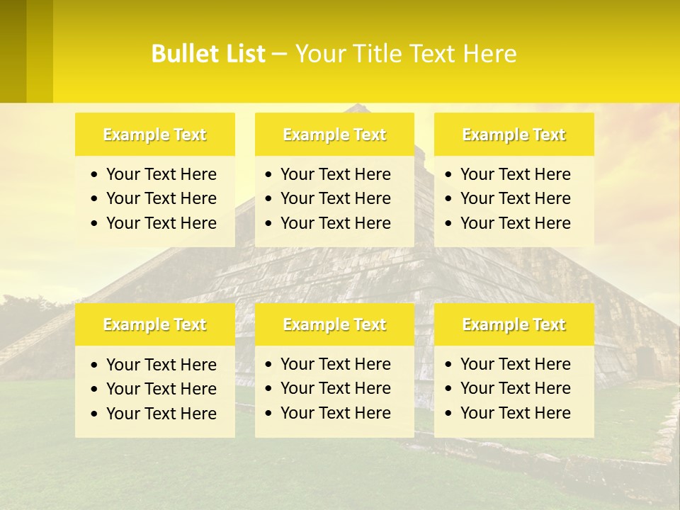 Supply Energy Condition PowerPoint Template