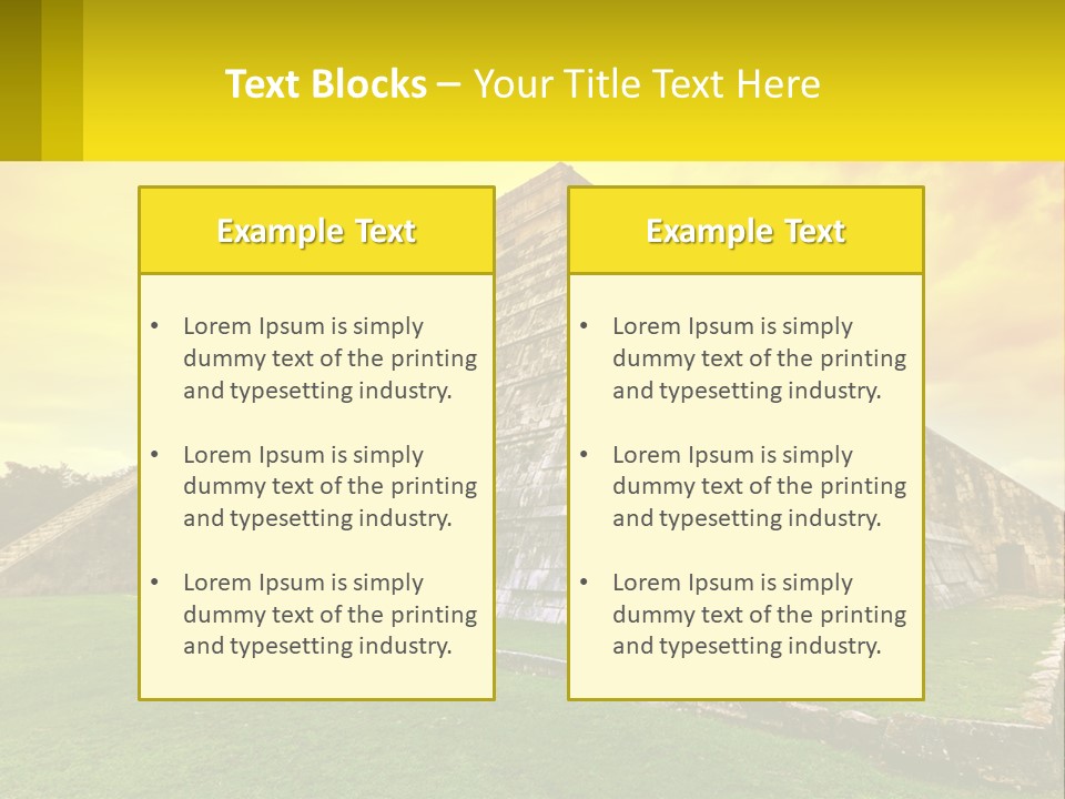 Supply Energy Condition PowerPoint Template