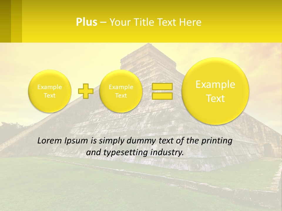 Supply Energy Condition PowerPoint Template