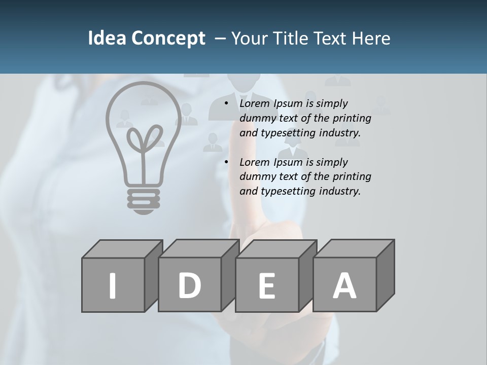 Electricity Temperature Part PowerPoint Template
