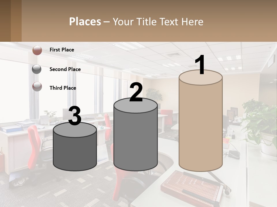 White Conditioner Cool PowerPoint Template