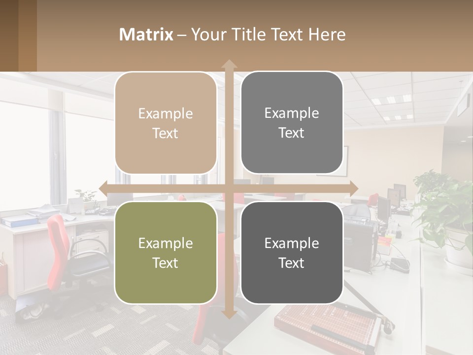 White Conditioner Cool PowerPoint Template