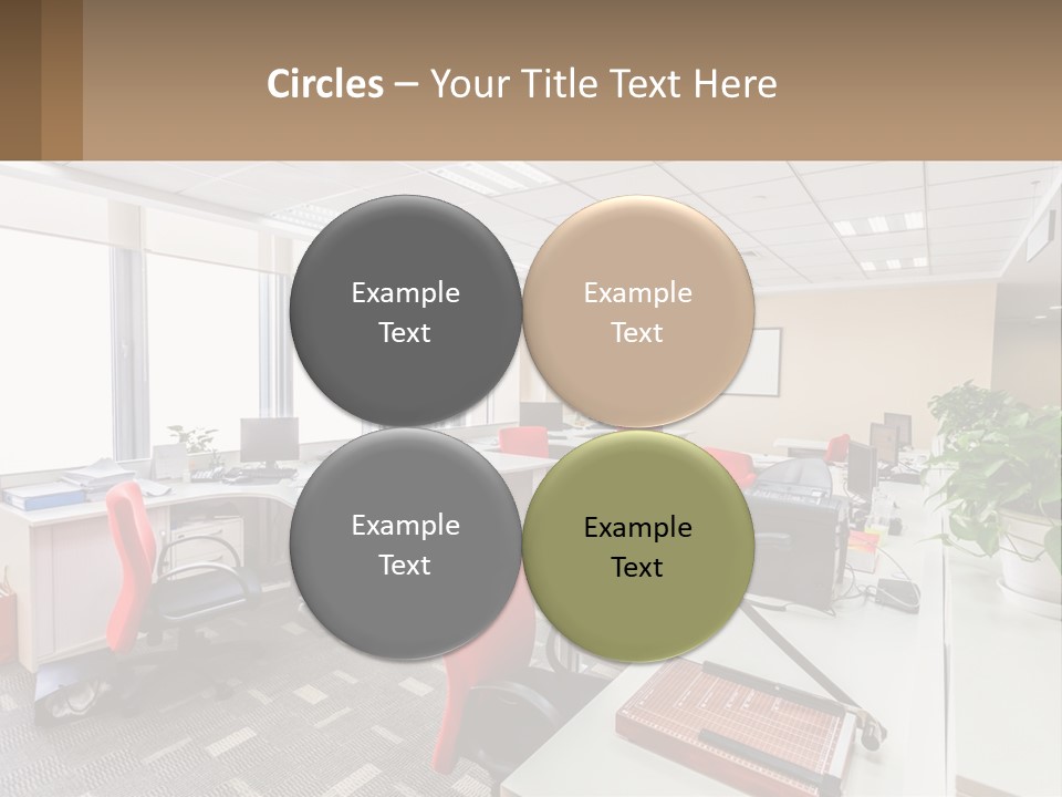 White Conditioner Cool PowerPoint Template