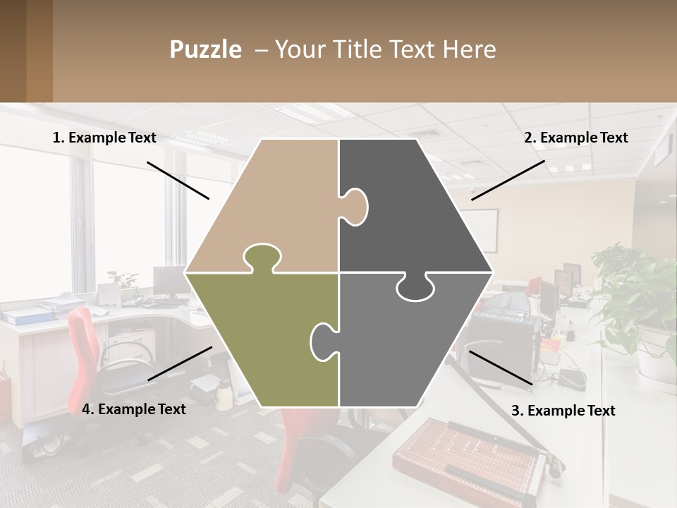 White Conditioner Cool PowerPoint Template