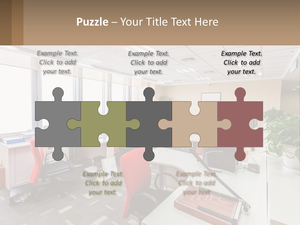 White Conditioner Cool PowerPoint Template